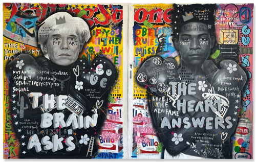 Warhol Brain Basquiat Heart